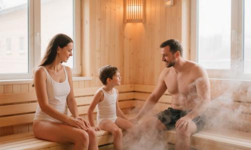 Кто больше рискует перегреться в бане – родители или дети?