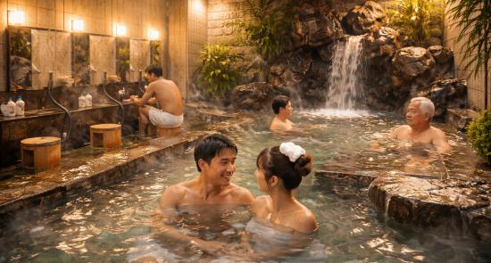 Японские бани (онсэн и сэнто): философия чистоты, тишины и восстановления